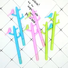 Креативная ветка моделирование стираемая гелевая ручка милые канцелярские фрикционные легкие для устранения гелевая ручка