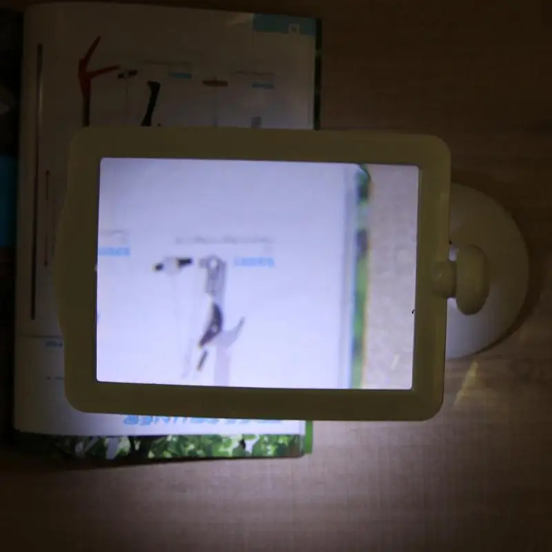 Портативный 3X лупа для ЖК-экранов, вращающееся на 180 градусов настольное увеличительное стекло с удобным мини-светодиодный светильник для чтения книг