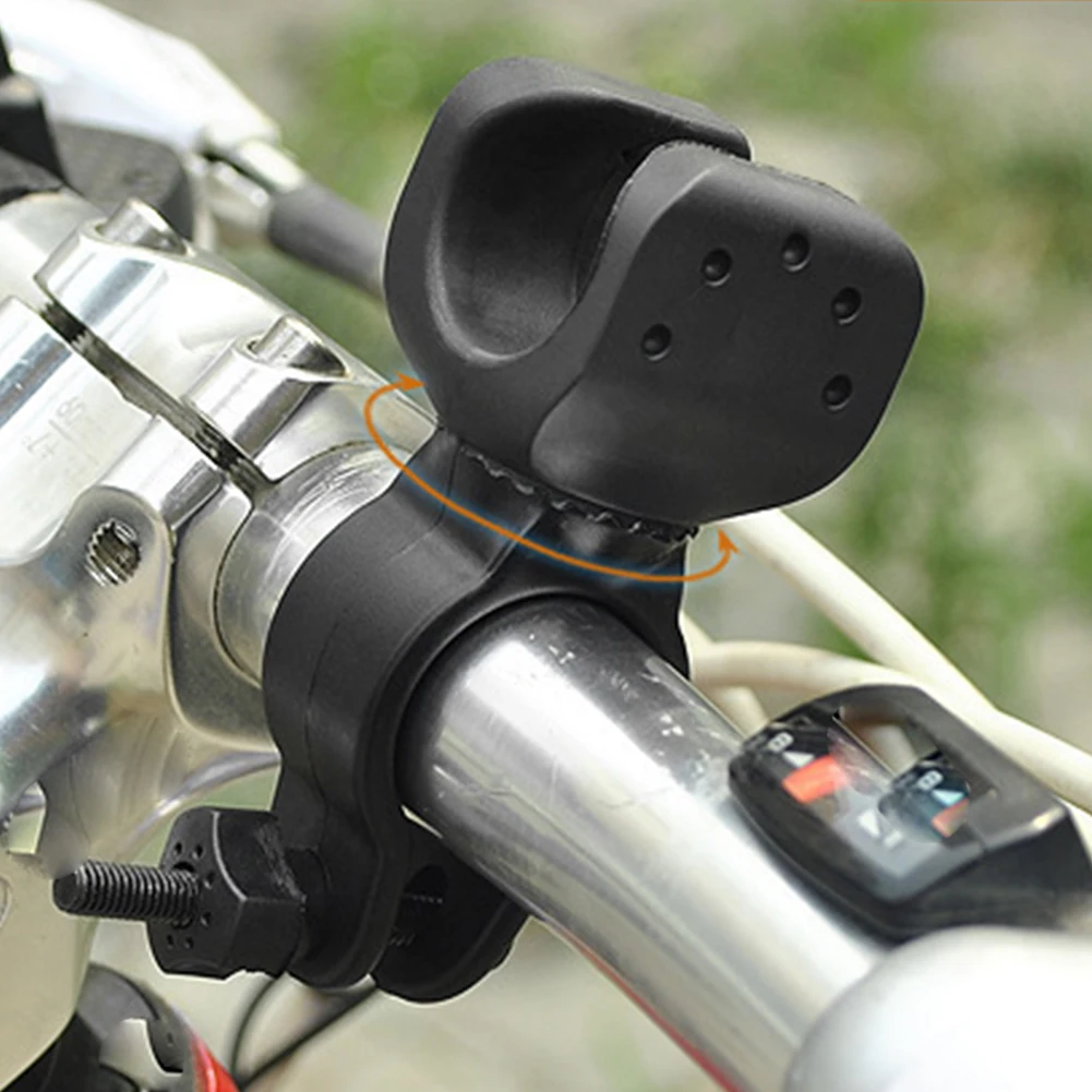 Велосипедный фонарь, держатель для велосипеда, крепление для фонарика, зажим, 360 Вращающийся светодиодный кронштейн