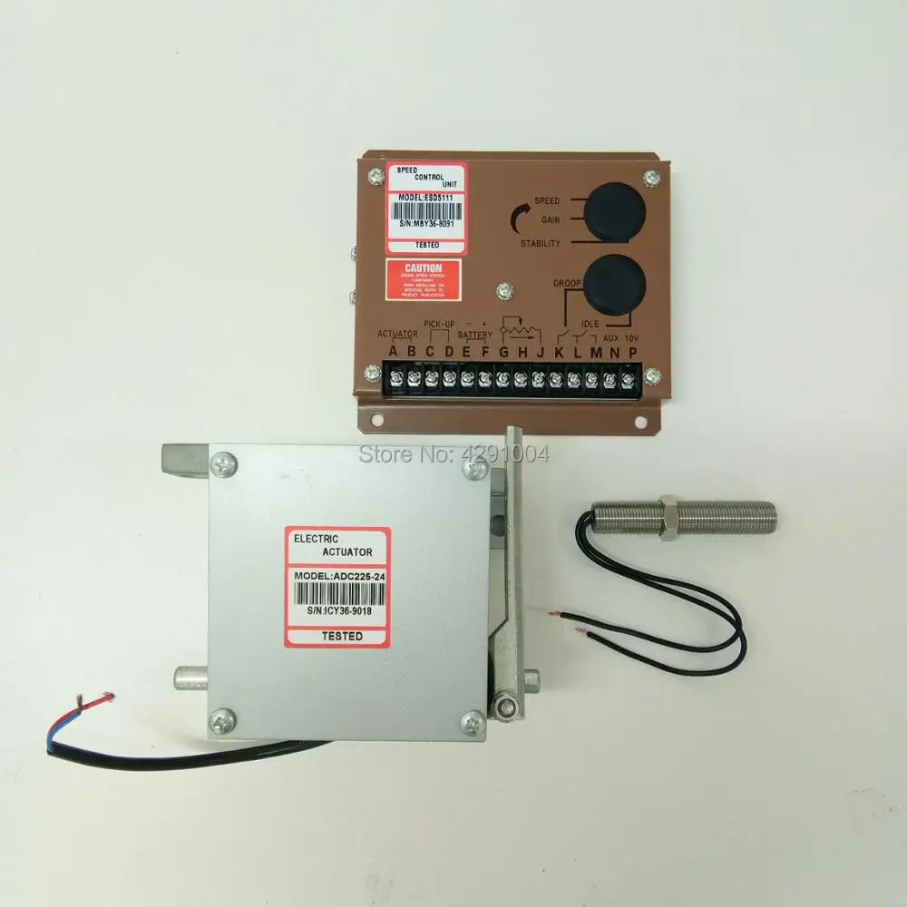 Набор регулятор ESD5111 привод ADC225 12V 24V датчик MSP675|Детали генератора и аксессуары| |