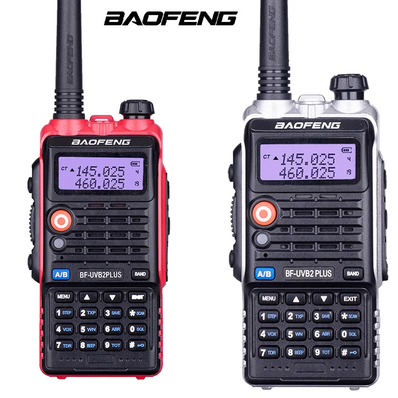 BaoFeng Bf Uvb2 плюс иди и болтай Walkie Talkie “иди высокой Мощность 8 Вт ЖК дисплей