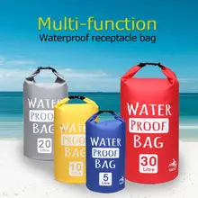 Уличная Водонепроницаемая корзина, Пляжная ПВХ многофункциональная сумка для плавания на открытом воздухе, для дайвинга, кемпинга, туризма, дрифтинга, сумка для дайвинга 5л-30л
