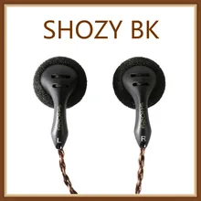 SHOZY Stardust BK(черный) Высокое качество Hi-Fi плоский монитор DJ наушники 2,5 мм/3,5 мм разъем сбалансированный выход