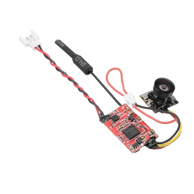 

IDC-819H FPV 5.8G 0/25mW/200mW Switchable Audio Video Transmitter Integrated W/ High definition Mini Camera For RC FPV Drone