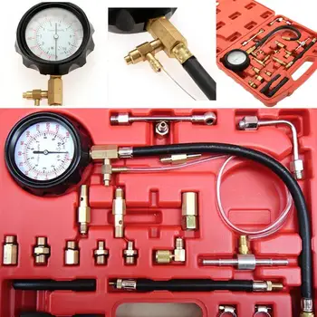 

Auto Car Fuel Injection Pressure Gauge Automobile Fuel Pressure Gauge TU-114 Fuel Injector Car Tester Tools set Car Repai Tool