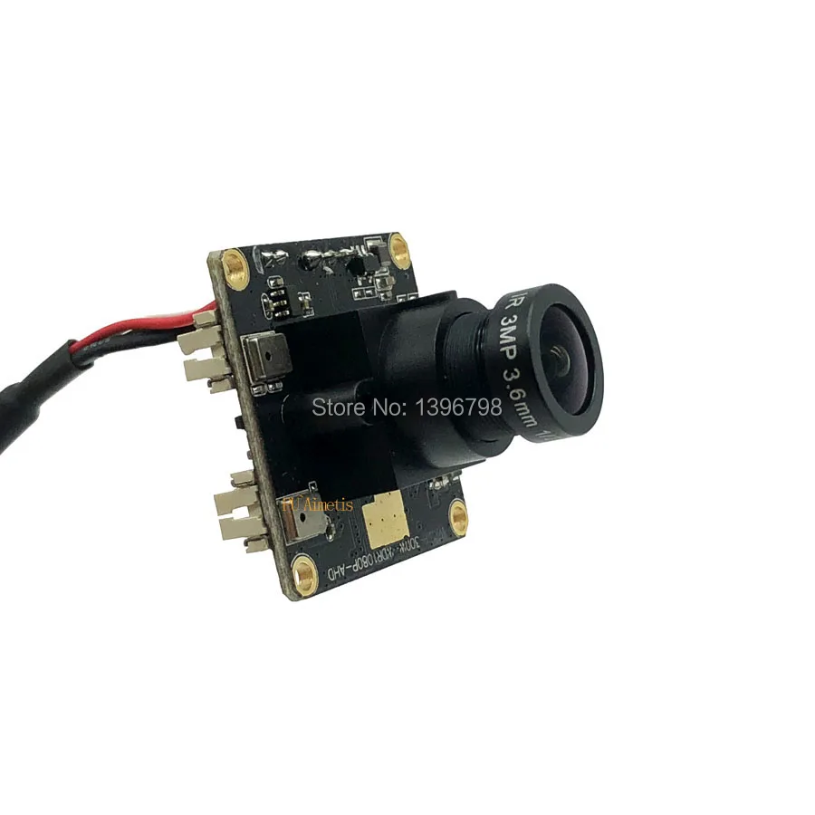 WDR H.264 Mini CCTV Surveillance camera 3MP Full HD Webcam OTG UVC Wide Dynamic 30FPS USB Camera Module with Microphone | Безопасность и