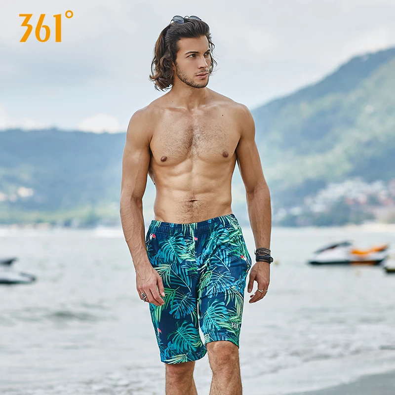Pantalones cortos de playa para hombre, bañador deportivo informal, para playa, piscina, surf, Primavera, 361|Pantalones cortos de surf y playa| -
