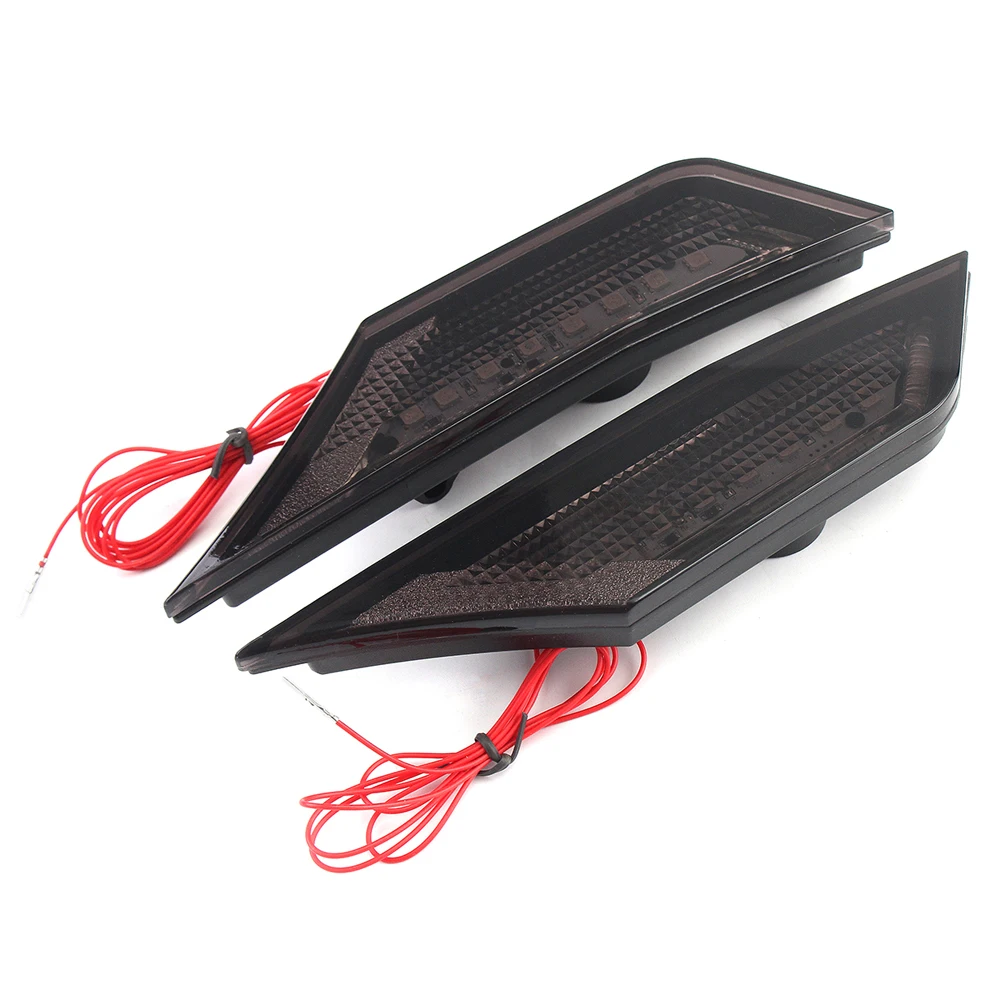 

2Pcs Car Flashing Front LED Side Marker Lamp For Honda Civic 2016 2017 2018 Turn Signal Light DRL Car Auto accessories