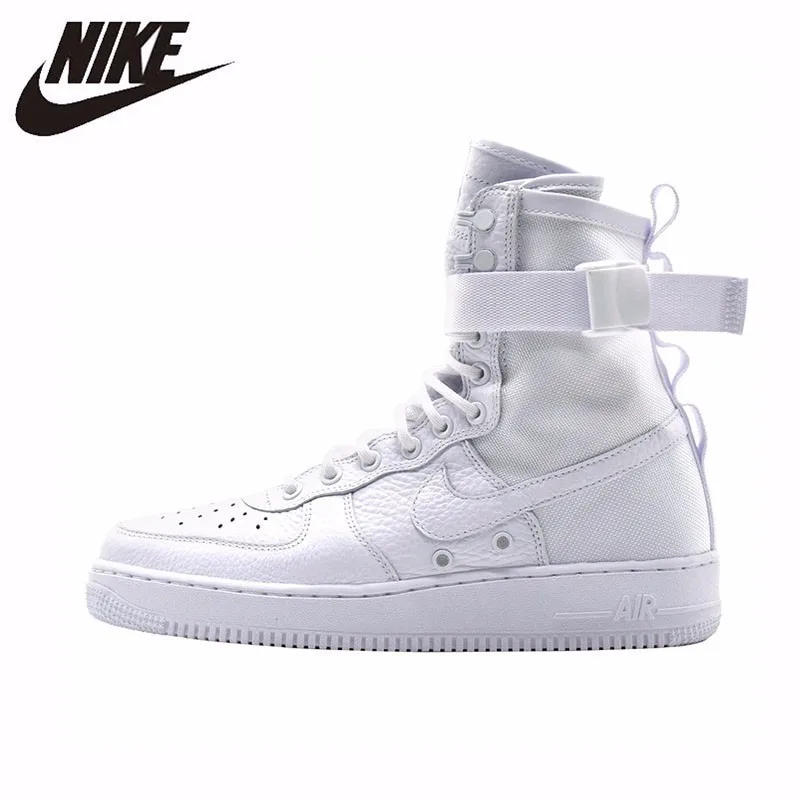 

Nike SF AF1 Air Force Original Skateboarding Shoes Breathable Sports Sneakers High Top Basketball Shoes #903270-100