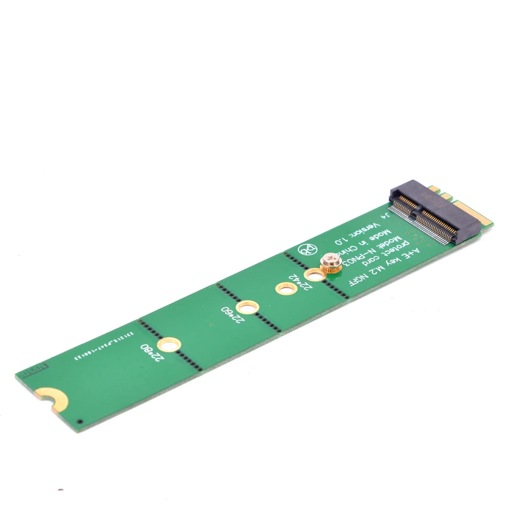 NGFF – carte d'extension de clé A + E, outil de Test de protection de clé M.2 A, Mini fente de carte réseau WiFi, adaptateur d'extension mâle à femelle