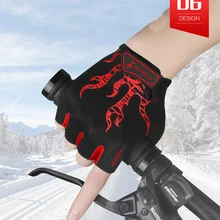 MOREOK, Новое поступление, дышащие, моющиеся, повторное использование, короткий палец, велосипедные перчатки для бега для женщин и мужчин