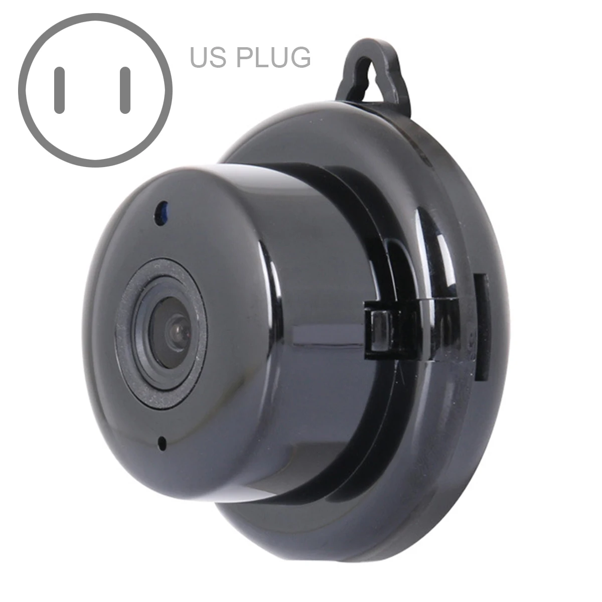 

Wireless Mini WIFI Night Vision Smart Home Security IP Camera Monitor (US Plug)
