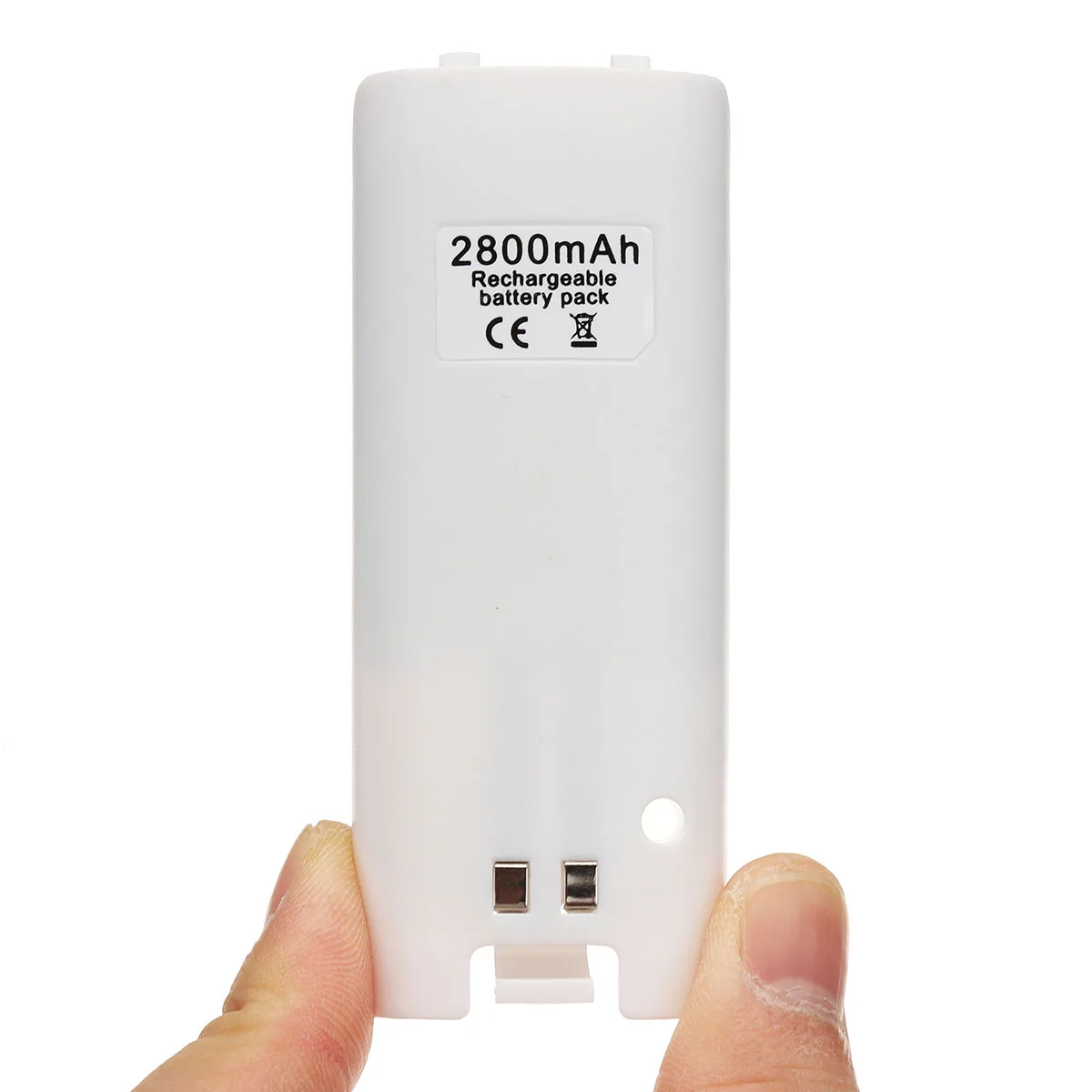 Baratos Para Wii mando a distancia n switch accesorio profesional Wii soporte de base de cargador de batería + 4 pilas recargables de 2800 mAh