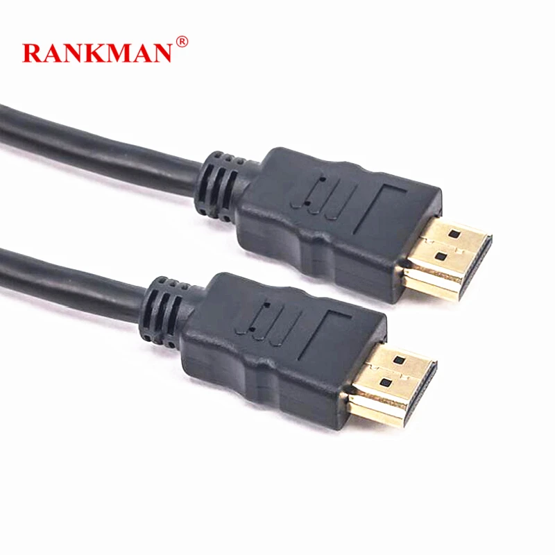 Rankman HDMI кабель Стандартный Мужской-мужской 3D 1080P кабель высокоскоростной шнур для ТВ PS4 проектор PC DVD