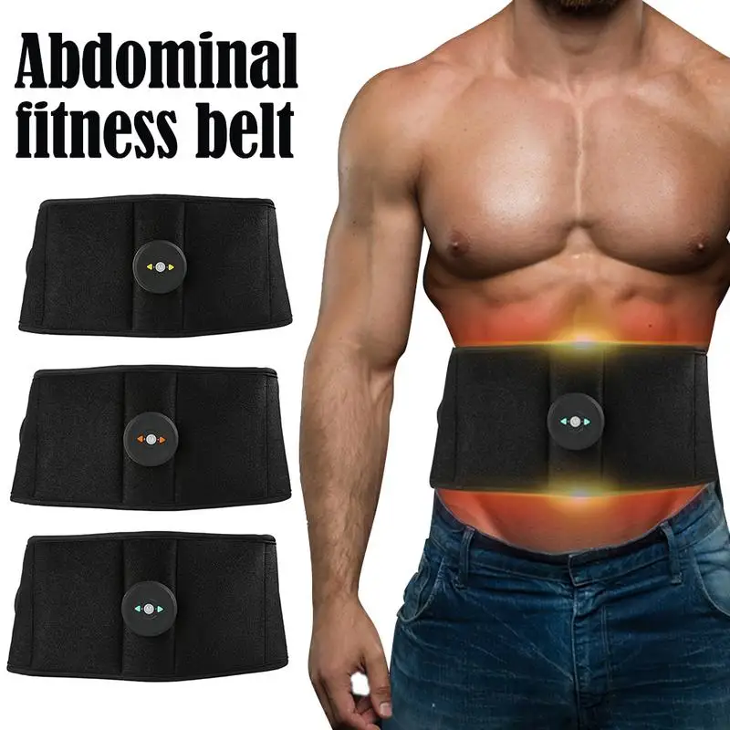 Muscle Vibration Abdominal Fitness Trainer Massager Waist Support EMS Fat Burning Stimulator For Body Slimming Belt Weight Loss Muscle Vibration Abdominal Fitness Trainer Massager Waist Support EMS Fat Burning Stimulator For Body Slimming Belt Weight Loss