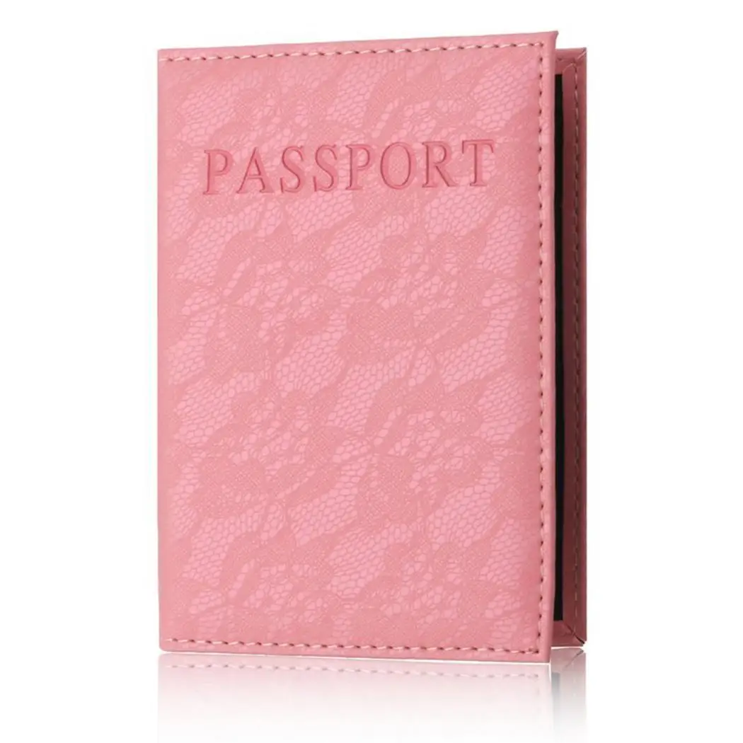 

Unisex Fashion Square Print Passport Cover Bi-Fold Card Slots, Slot Wallet Casual Open