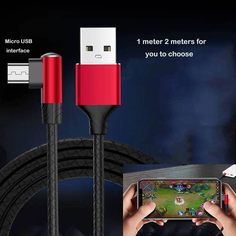 عكسها المصغّر usb كابل سريع شحن شاحن مايكرو سلك مايكرو كابل usb لسامسونج Xiaomi شاحن هاتف محمول يعمل بنظام تشغيل أندرويد كابلات