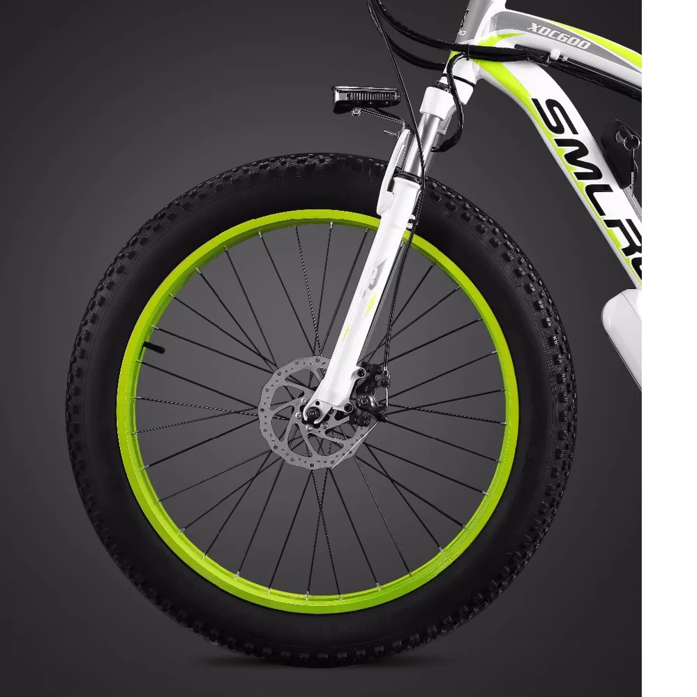 26 дюймов электровелосипед 48v500w Fat E bike Snow 4 0 пробует внедорожный Электрический