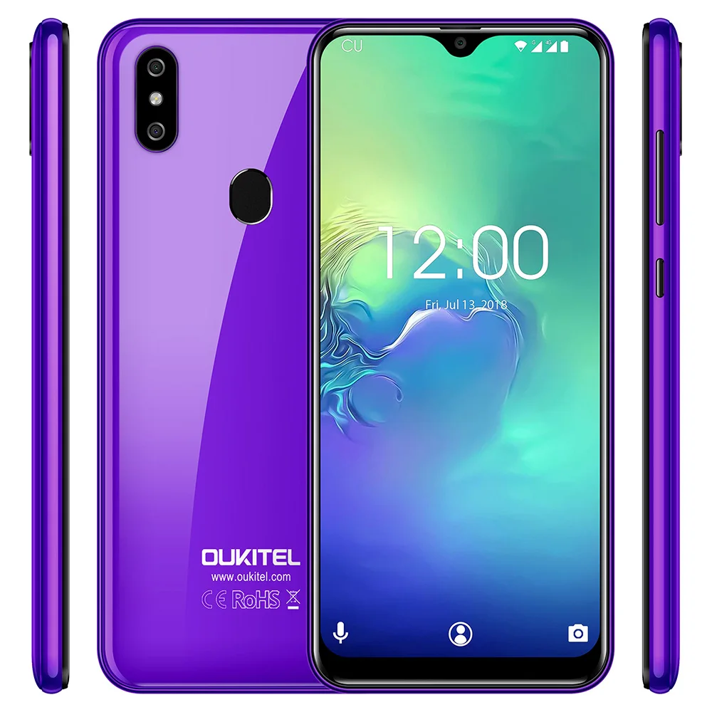OUKITEL C15 Pro 4G смартфон 6 088 дюймов Android 9 0 Pie MT6761 четырехъядерный 2 ГГц IMG GE8300 Гб ram 16 rom
