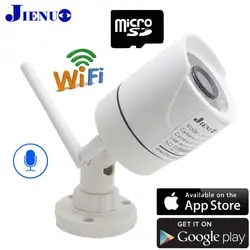 1080 P 960 720 CCTV IP Camera WiFi инфракрасная смарт-Камера пуля waterproo дома беспроводной видеонаблюдения ipcam аудио H.264 JIENU