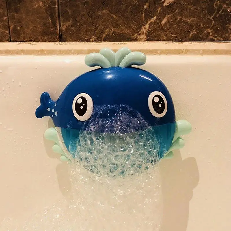 bubble whale bath toy