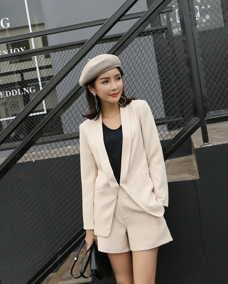 2019 spring of the new small suit female coat ol temperament of cultivate one's morality show thin contracted a suit