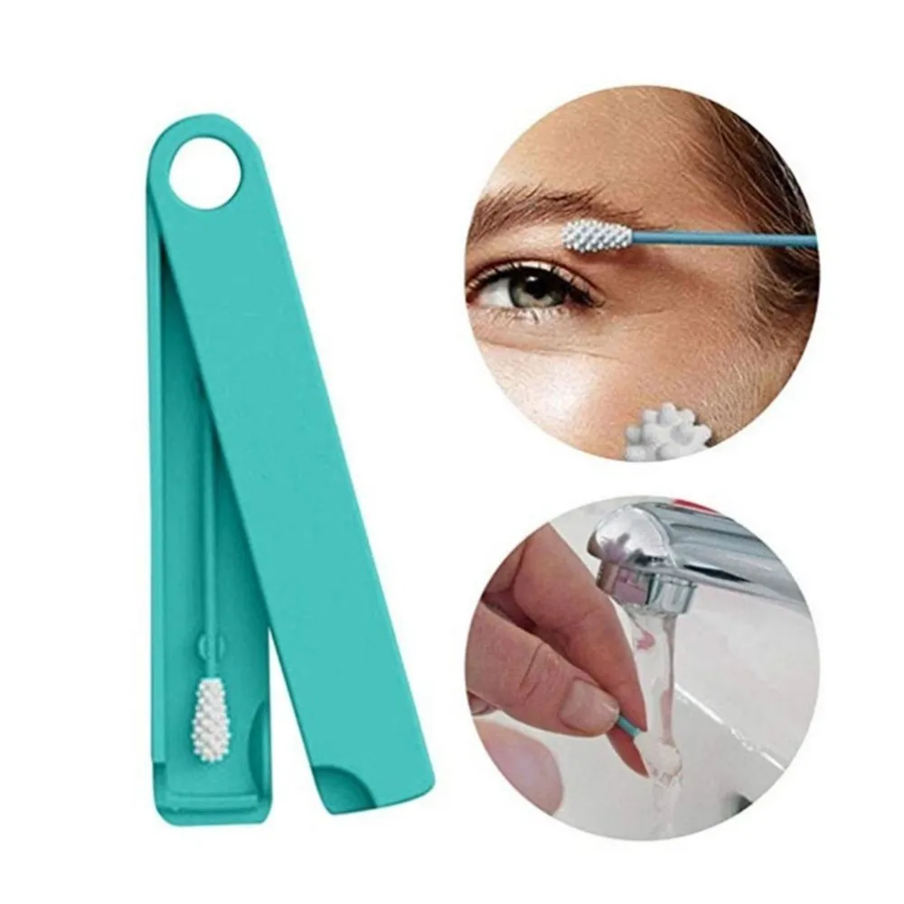 

New Last Swab Is Reusable Q-Tip Cotton Swab Ear Cleaning Cosmetic Cotton Buds Sticks