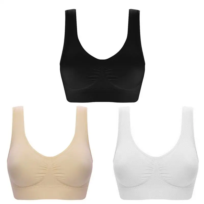 

Double-Layer Sports Bra Large In Size Thin Type Sports Bra Yoga Sports Bra Vest Women Adjustable Underwear With No Steel Ring