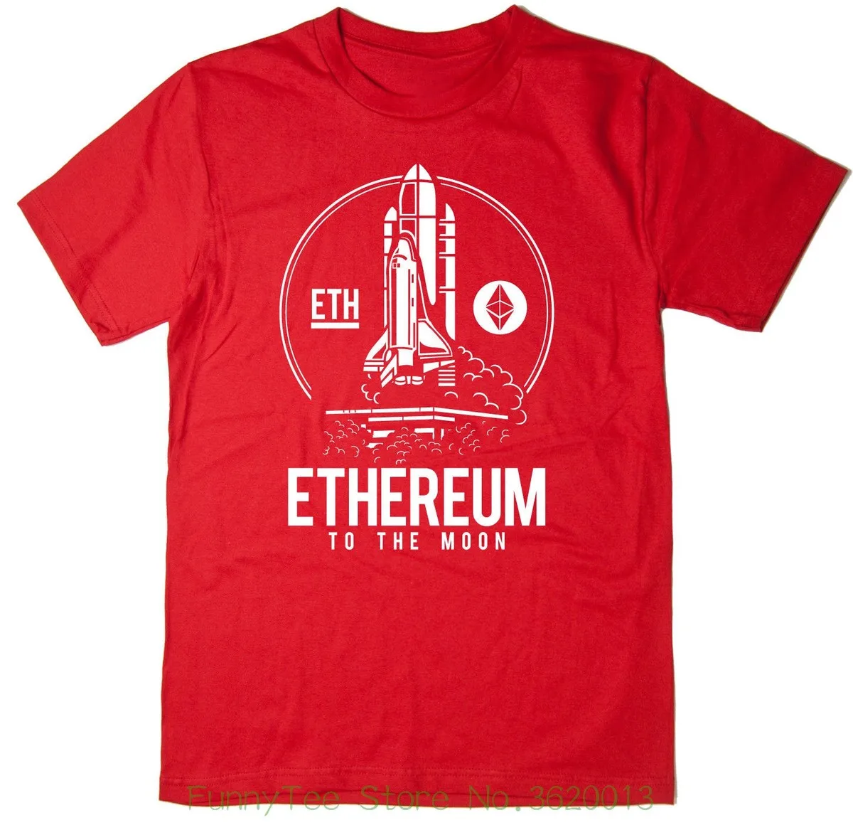 Ethereum To The Moon T-shirt - Btc Eth $eth Bitcoin Crypto - 6 Colours