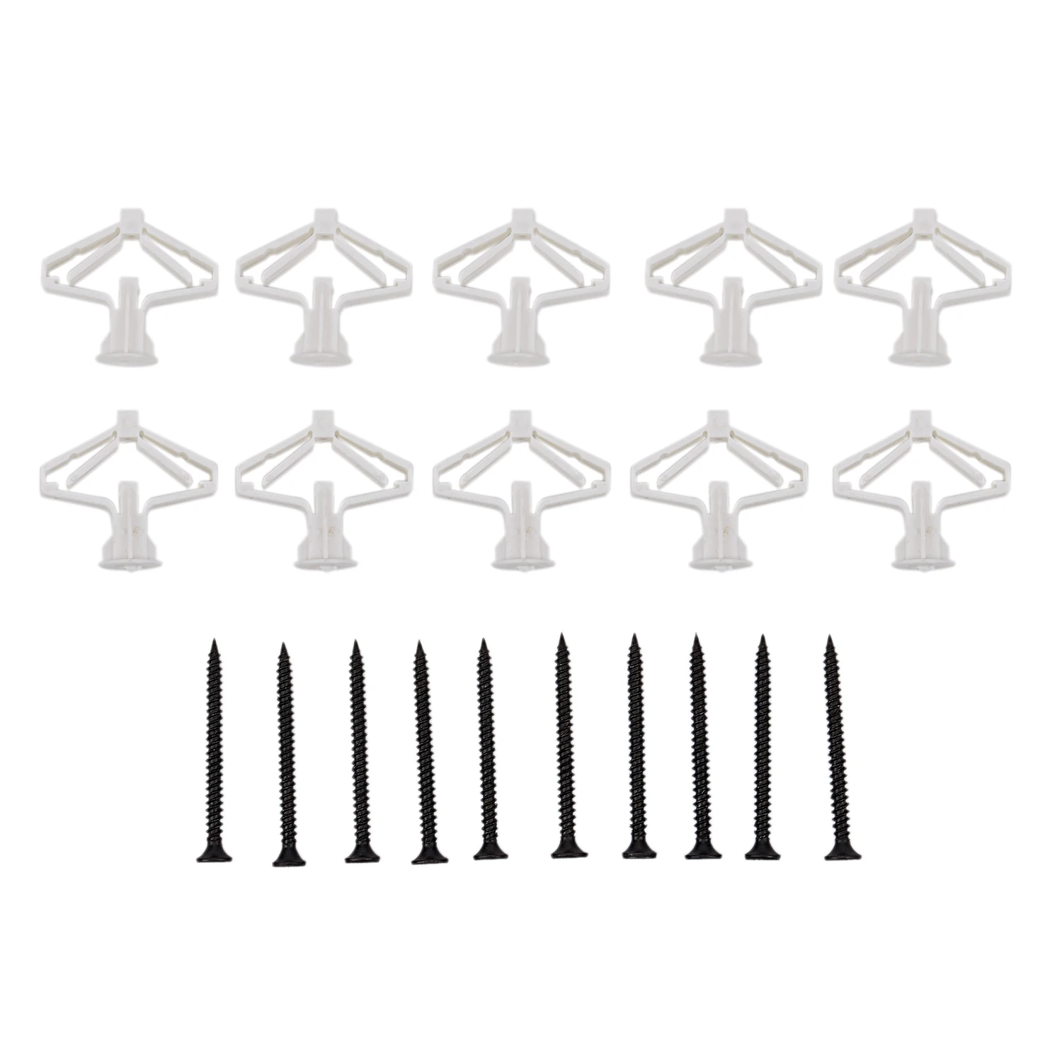 

10 Piece Set 3.5 x 50 Aircraft Expansion Tube Hollow Wall Curtain Gypsum Board Expansion Screw Anchor Bolt Up