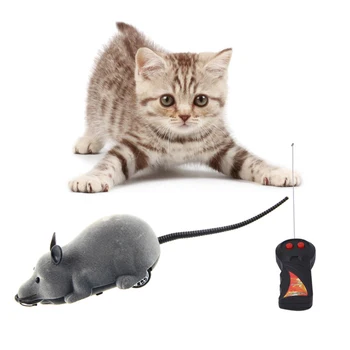 

Wireless Remote Control Rc Rat Mouse Joke Toy Pet Fake Trick Trick Cat Electronic Animal Novelty Fun Toys For Children