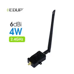 EDUP EP-AB007 802.11b/g/n 2,4 ГГц 4 Вт беспроводной WiFi повторитель широкополосный усилитель сигнала маршрутизатора Range Extender адаптер