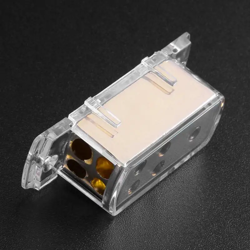 1x 4AWG до 4x 8AWG автомобильный аудио Мощность/заземление кабель сплиттер
