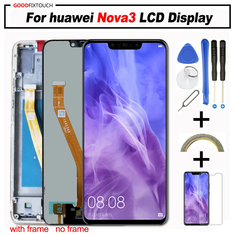 

Original LCD For HUAWEI Nova 3 LCD Display Touch Screen Replace For HUAWEI Nova 3i LCD Nova3 3e 3i Display Replacement parts