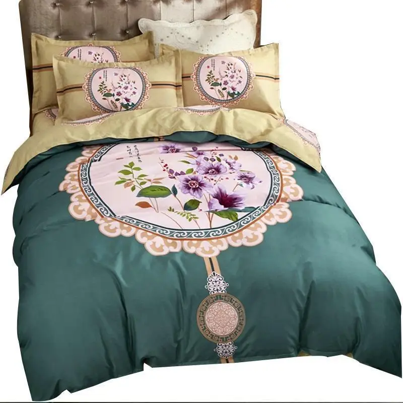 

Dekbedovertrek Lits-jumeaux 3d Ropa Infantil King Size Cotton Bedding Roupa De Cama Linen Bed Sheet And Quilt Cover Set