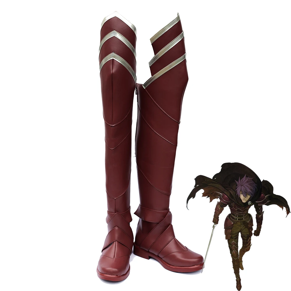 

Fire Emblem Echoes Deen Men Cosplay Boot Shoes Customized Size