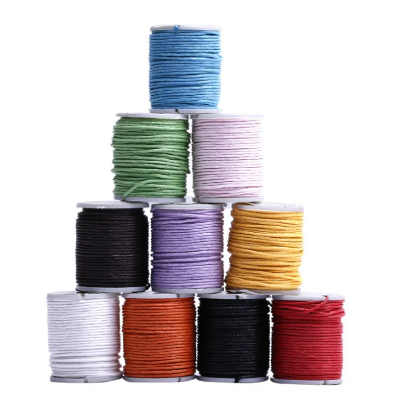 

10 M Cotton Cords Handmade Sewing Thread Artisan String DIY Wedding Decor Supply Rope Craft Twisted Macrame Cord