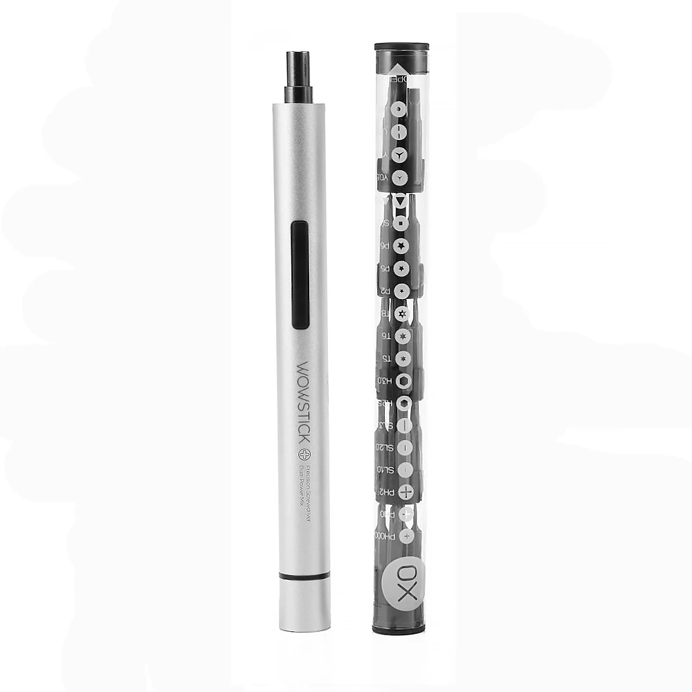 Wowstick 21 в 1 Точная миниатюрная ручная аккумуляторная электрическая отвертка для