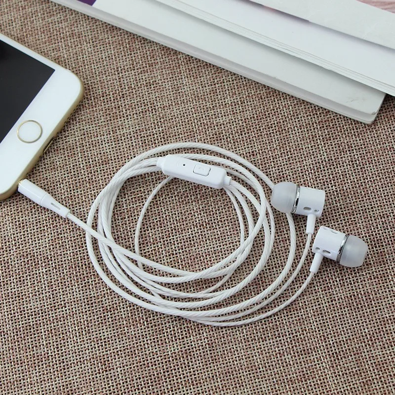 CHYI In Ear Headset Wired In-ear Sport Earphones With Microphone Hifi Stereo Music Extra Bass Gamer Cheap Earbuds For Xiaomi