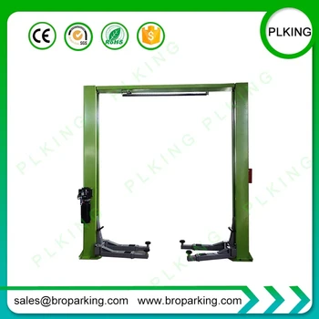 

Small Clear Floor 2 Two Post Hoist Garage Car Lifts for Sale