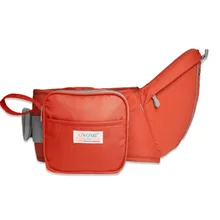 Детская переноска на бедро с регулируемым ремнем и карманом, эргономичный детский табурет на талии, передняя переноска для ребенка 0-36 месяцев