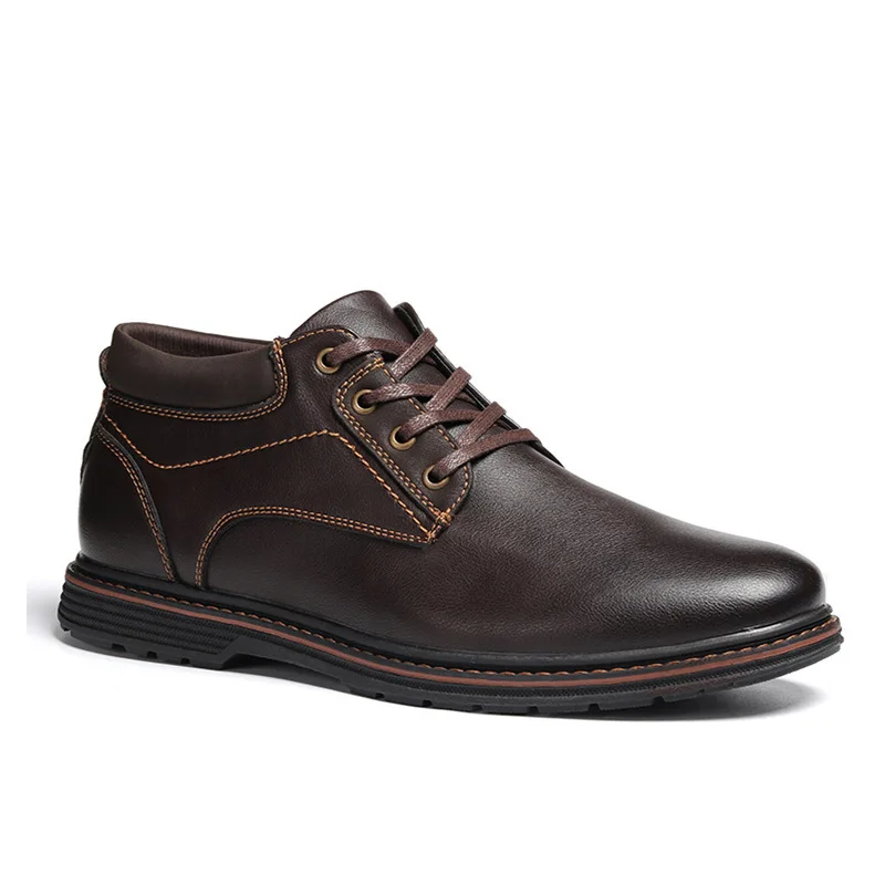 

Man High Shoe England Shoe Men Leather Casual Shoes
