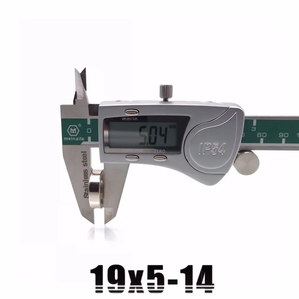 5 шт. 19x5 супер сильные Круглые неодимовые кольцевые магниты 19 мм x 5 ...