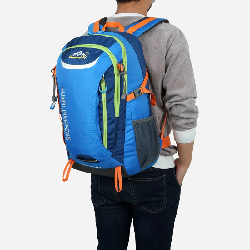 

Hiking Backpack 40 Liters Sport Backpack Men Camping Backpacks Woman 2018 Waterproof Travel Nylon Rucksacks sac a dos For Climb