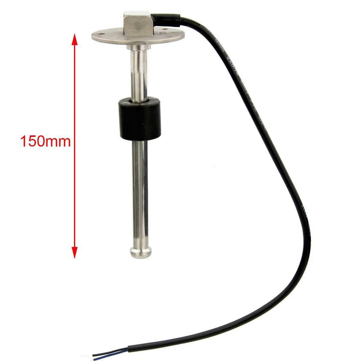 

150mm Stainless Steel Boat Fuel Sending Unit Marine Truck Car RV Water Level Gauge Sensor fit 0~190 ohm Fuel & Water Gauge