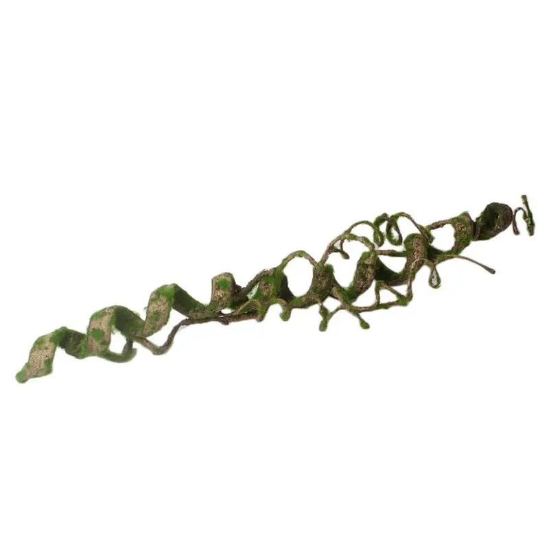 

1PC Bendable Decorative Ultra-high Simulation Artificial Twistable Repital Climbing Jungle Vine Terrarium Cage Decor