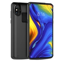 Для Xiaomi mi x 3 Батарея Зарядное устройство чехол 5000 мАч Мощность Bank Расширенный Батарея резервного копирования Мощность Крышка для Xiaomi mi x3 Батарея чехол