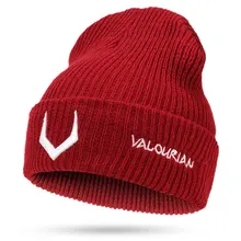 Вязанные шапки-бини с вышивкой, зимние шапки с рисунком рога, теплые утолщенные Лыжные шапки для мужчин и женщин