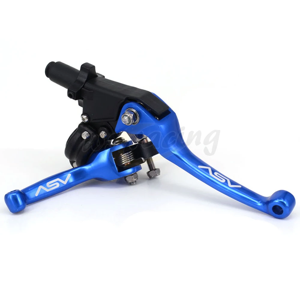 CNC ASV F3 leviers de frein et d'embrayage pliables, pour Honda Yamaha Kawasaki Suzuki CR CRF YZF WRF KX KXF RM RMZ moto