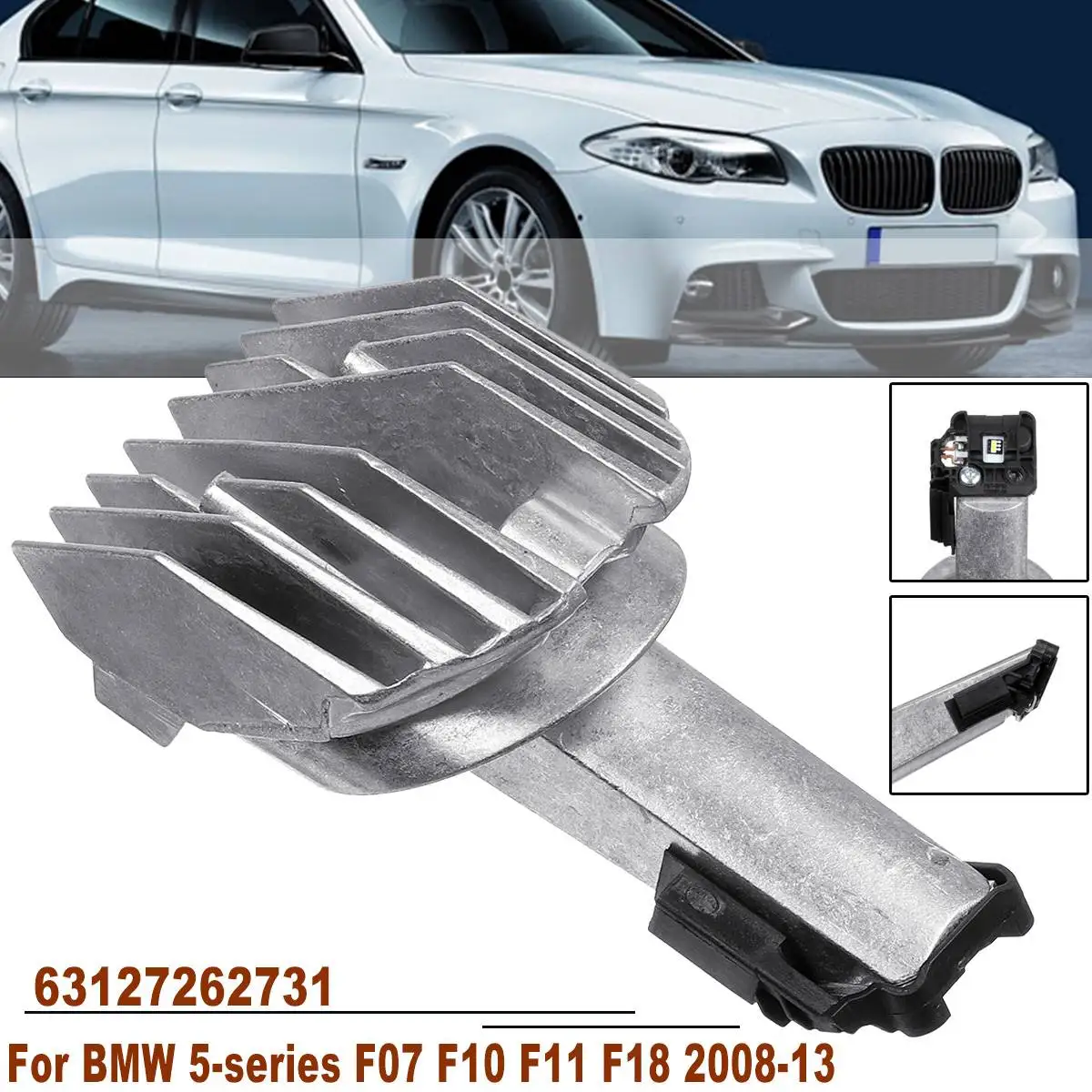 Светодиодный кольцевой светильник Angel Eyes диодный модуль для BMW 5 series F07 F10 F11 F18 2008 2013